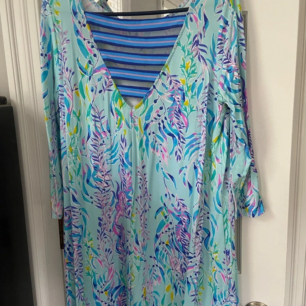 Lilly Pulitzer Vibrant Multicolor Women's Dress - Picture 2 of 3